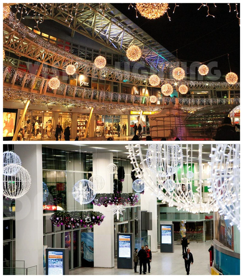 Christmas Large Outdoor LED Sphere Waterproof Foldable Ball Lights