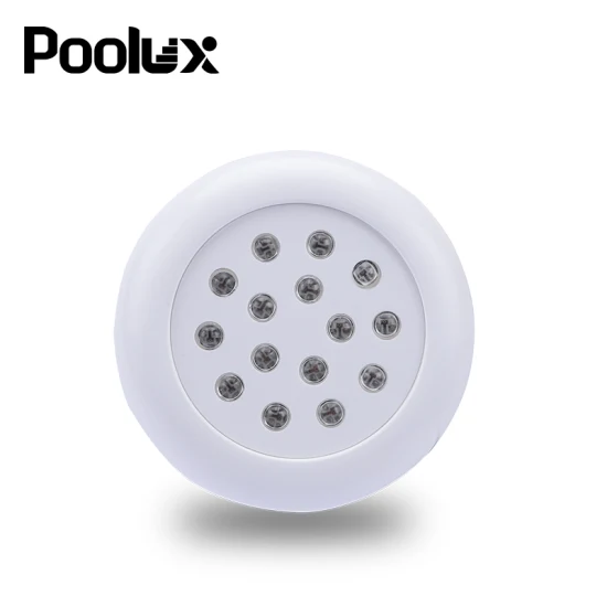 2022 New PC Slim Light 13mm Resin Filled High Power Wall Mounted LED Underwater Swimming Pool Lights